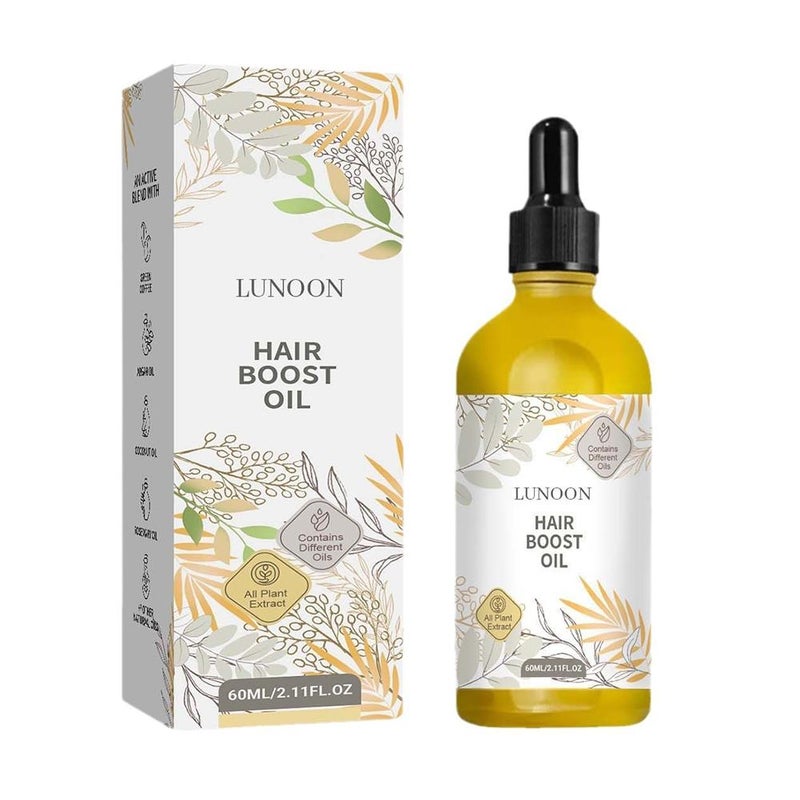 LUNOON Repairing Damaged Hair Oil for Dry, Frizzy, and Soft Hair, Strengthening and Thickening Hair